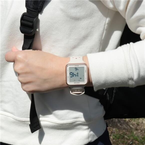 Armitron Sport Unisex Digital Chronograph Silicone Strap Watch, 40/8417 - Picture 3 of 6